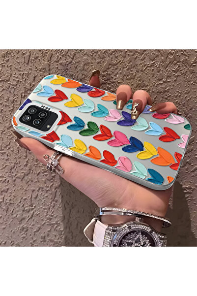 ucuc حافظة سيليكون متوافقة مع هاتف سامسونج جالاكسي A12/M12 ذات حافة صلبة ومضا...