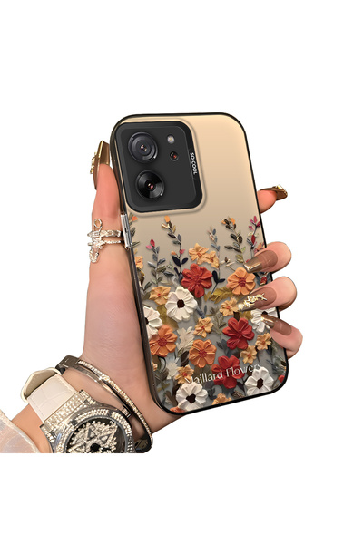 ucuc Xiaomi Mi 13T/Mi 13T Pro Uyumlu Silikon Kenar Sert Arka Anti Düşme Kılıf...