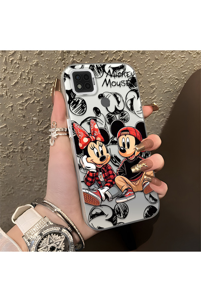 ucuc Xiaomi Poco C31 Compatible Silicone Edge Hard Back Anti-Fall Case Classi...