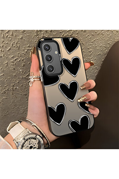 ucuc حافظة سامسونج جالاكسي S24 متوافقة مع الحافة السيليكونية الصلبة ذات النمط...