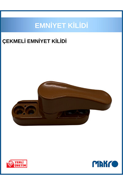 GLASSMAKRO Pvc Kapı Pencere Pimapen Balkon Kapısı Çocuk Emniyet Kilidi Hırsız...