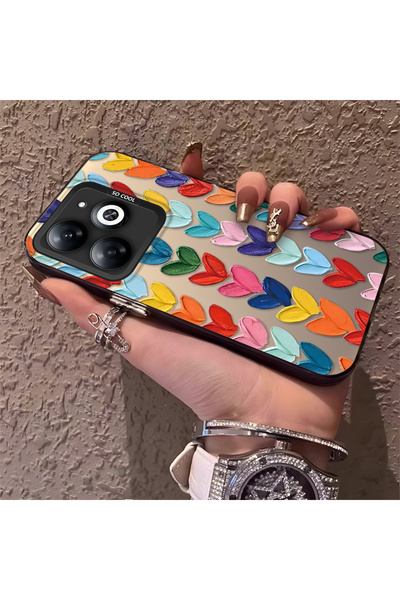 ucuc حافظة تكنو سبارك جو 2024 متوافقة مع الحافة السيليكونية الصلبة والظهر الم...