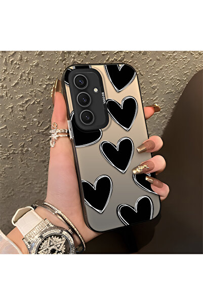 ucuc حافظة سامسونج جالاكسي S24 بلس متوافقة مع الحافة السيليكونية الصلبة ذات ا...