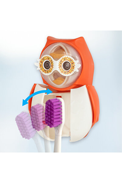 Flipper Fun Animal Owl Toothbrush Cover