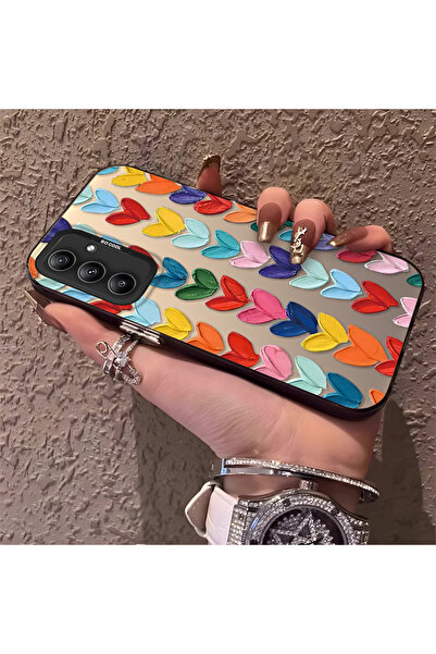 ucuc حافظة سامسونج جالاكسي A34 متوافقة مع الحافة السيليكونية الصلبة المضادة ل...