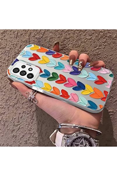 ucuc حافظة سامسونج جالاكسي A73 متوافقة مع الحافة السيليكونية الصلبة المضادة ل...