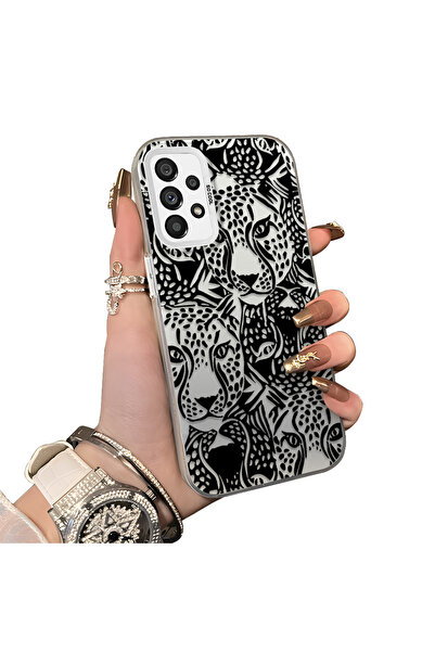 ucuc حافظة سيليكون متوافقة مع هاتف سامسونج جالاكسي A73 ذات حافة صلبة ومضادة ل...