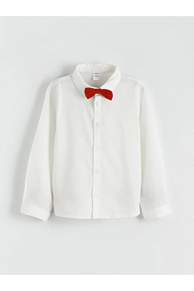 LC Waikiki Basic Bow Tie Boys' Shirt (W5)