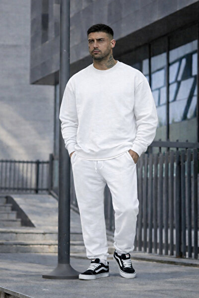 YAKAMEL Ανδρικό φλις με λαιμόκοψη ποδηλάτου, ελαστικά τελειώματα στα πόδια, χ...