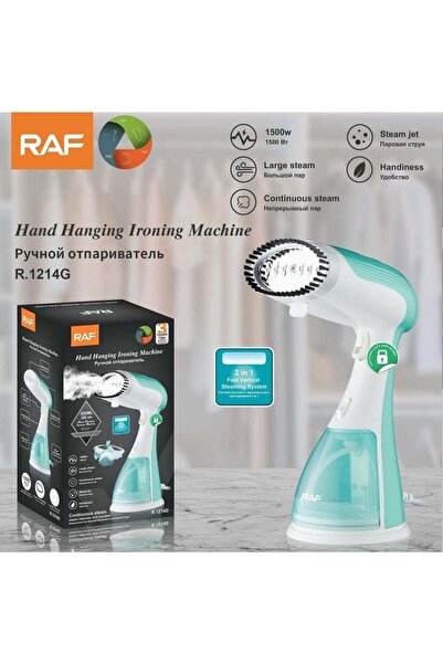 raf 1500W Handheld Fabric Steamer – 300ML Portable Steam Iron for Clothes