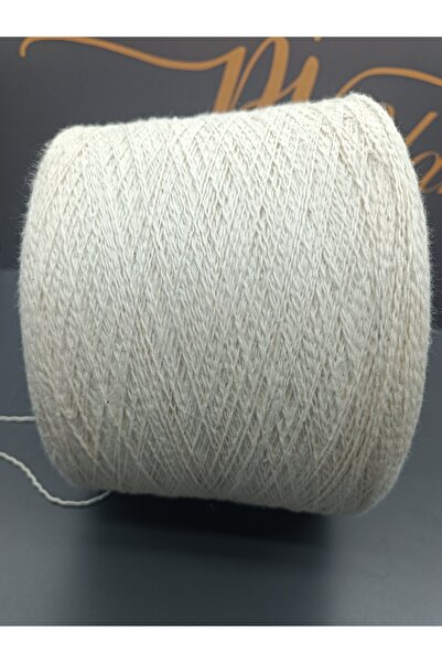 Pİ Yarn خيط حياكة يدوي 100% قطن 500 جرام كريمي