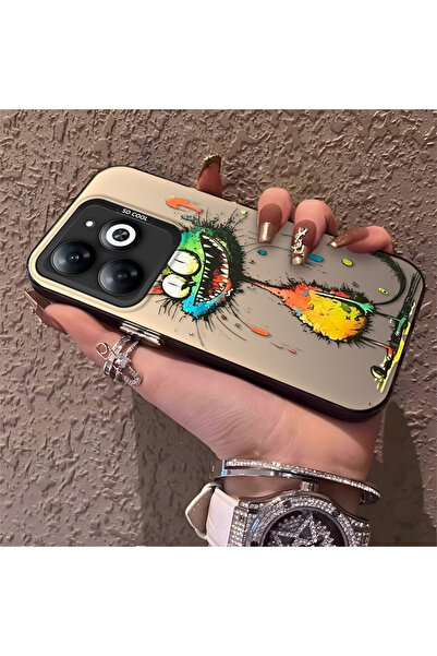 Hontinga حافظة هاتف متوافقة مع هاتف Infinix Hot 40i، ظهر صلب مضاد للسقوط للقط...