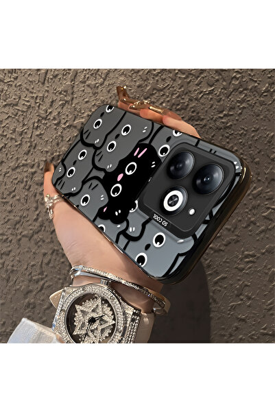 ucuc حافظة حماية من السيليكون المتوافقة مع هاتف Tecno Spark 20 ذات حافة أكريل...