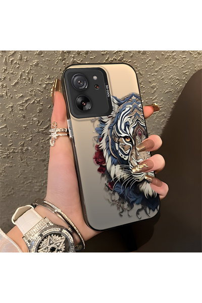 Hontinga حافظة متوافقة مع هاتف Xiaomi Mi 13T Pro/Mi 13T، حافظة صلبة مضادة للس...