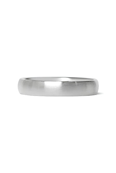Choice 10.5 4mm Surgical 316L Stainless Steel Brushed Band Rings Industrial W...
