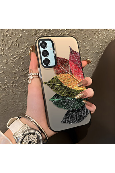 ucuc حافظة حماية ملونة من السيليكون المتوافقة مع هاتف سامسونج جالاكسي M15 ذات...