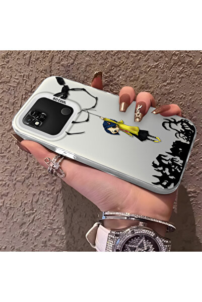 Hontinga حافظة هاتف متوافقة مع هاتف Xiaomi Redmi 10A، حماية للكاميرا، ظهر صلب...