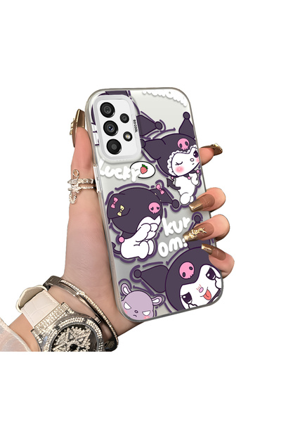 ucuc حافظة كورومي من السيليكون الواقي المتوافق مع هاتف سامسونج جالاكسي A73