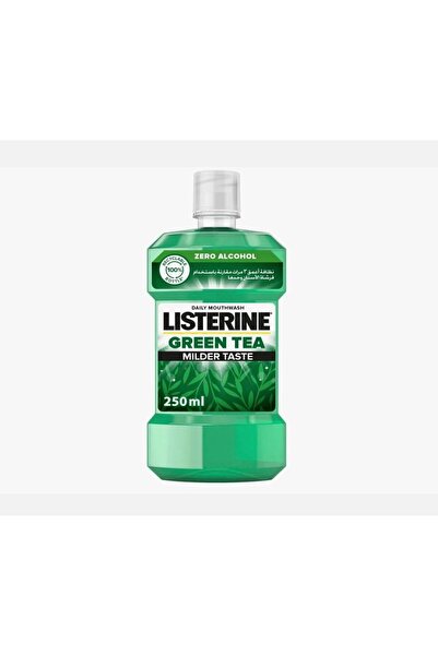Listerine غسول الفم بالشاي الأخضر، مع تركيبة العناية بالفم القاتلة للجراثيم ل...