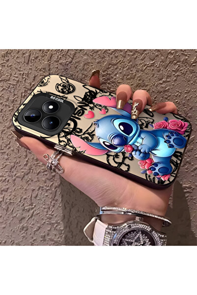 Hontinga حافظة هاتف متوافقة مع هاتف Realme C51، حماية للكاميرا، ظهر صلب مضاد ...