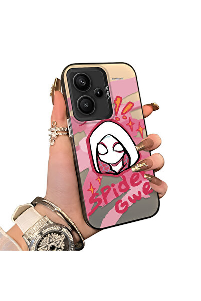 ucuc جراب حماية سبايدرمان من السيليكون بحواف أكريليك وظهر متوافق مع تقنية 5G ...