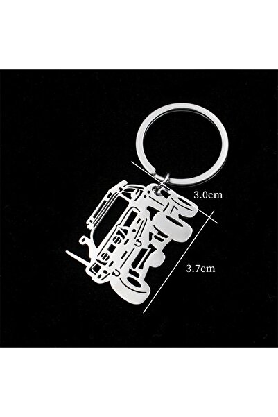 Choice M Popular Car Keychain Stainless Steel Car Keyring Key Chain for Men Women Boyfriend Luxury Keyring.