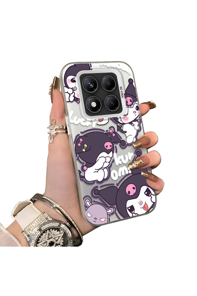 ucuc Xiaomi Redmi Note 14 Pro 4g Compatible Protective Silicone Edge Acrylic ...