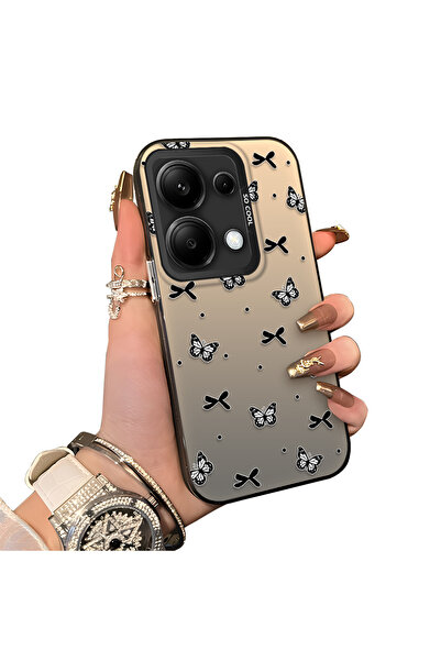 ucuc حافظة حماية من السيليكون بحافة منحنية متوافقة مع هاتف Xiaomi Poco M6 Pro 4G