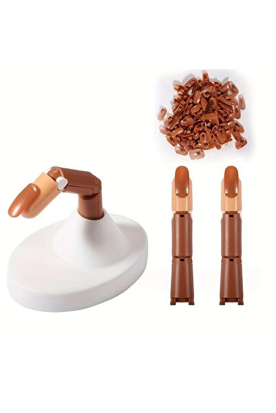 Choice White Detachable Beginner Practice Fake Nails Silicone Nail Set Mechanical Practice Hand Movable Fin