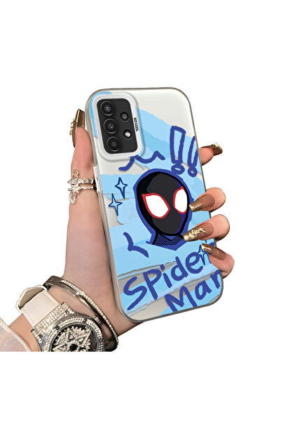 ucuc حافظة حماية سبايدرمان من السيليكون المتوافقة مع هاتف سامسونج جالاكسي A13 4G