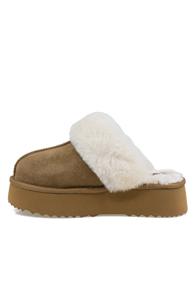 Anna Viotti Women's Casual Suede Slippers D113-11 Camel