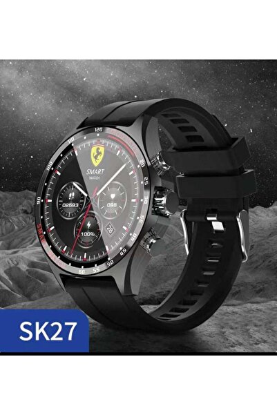 KALOBEE SK-27 Süper Amoled Akıllı Saat 3 Kordon