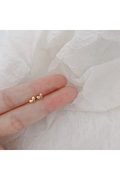 Choice قطعتان من الأقراط الصغيرة الجميلة على شكل قلب مجنح، أقراط مرصعة للنساء...