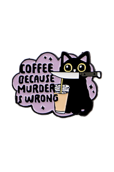 Choice 4 دبابيس مينا مضحكة عليها اقتباسات، بروش حيوانات كرتونية، دبوس طية صدر...