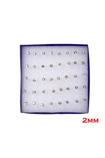Choice W10463H01 20 Pairs Multicolored Rhinestone Stud Earrings Set For Women...