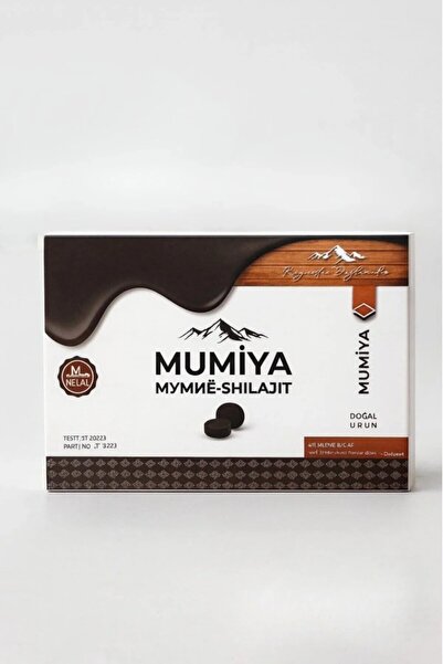 Bersa Sabun ve Kozmetik 3 Adet %100 Saf Kırgızistan Mumiyo Shilajit 30 Tablet...
