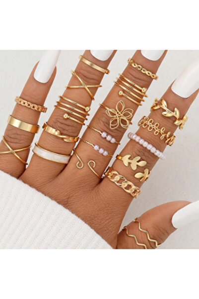 Choice AYA21 Pcs New Fashion Geometric Knuckle Rings Set For Women Boho Butte...