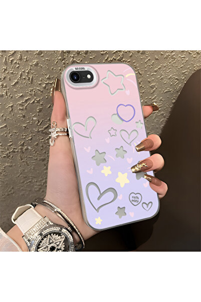 ucuc iPhone 7/8/Se 2020 2022 Compatible Instagram Style Case Silicone Edge Ac...