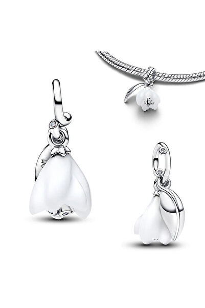 Choice AMC7299 أقراط خرز على شكل ندفة ثلجية أصلية من الفضة الإسترليني عيار 92...