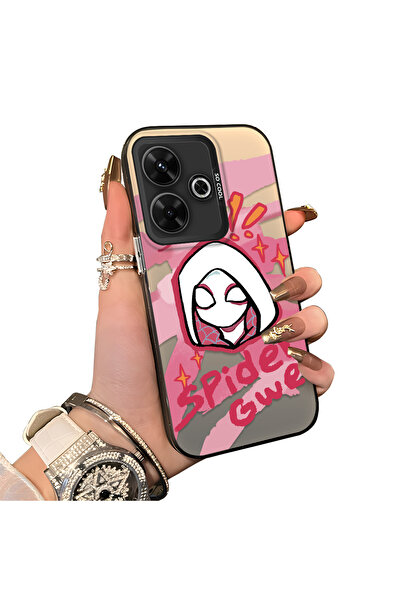 ucuc حافظة حماية سبايدرمان من السيليكون المتوافقة مع هاتف Xiaomi Redmi 13 4G ...