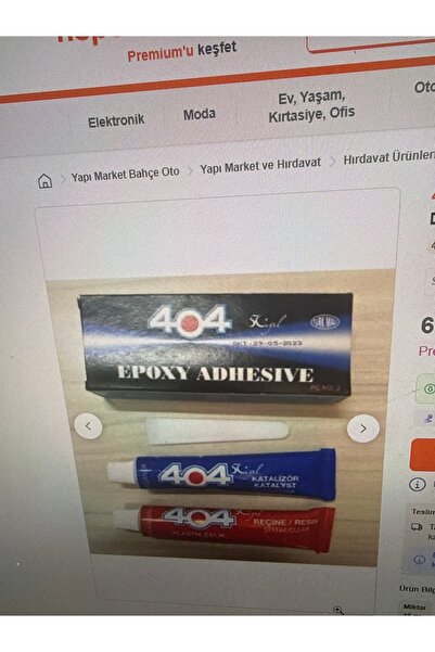 404 EPOXY ADHESIVe -404 epoxy adhesıve şeffaf ısı ve kimyasallara dayanıklı t...