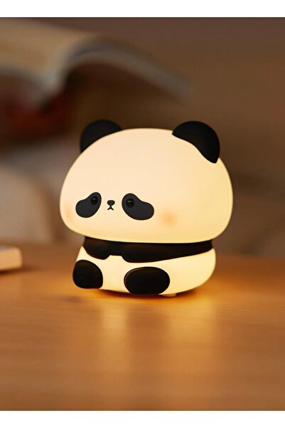 nalera SEVİMLİ PANDA SİLİKON GECE LAMBASI
