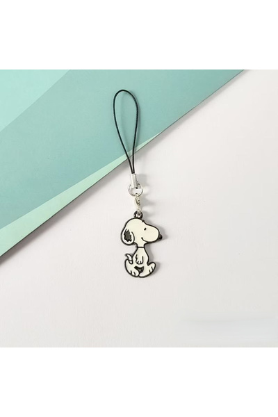 Miniso Snoopy 01 Snoopy Men and Women Cute Creative Cartoon Fashion Bag Mobile Phone Lanyard Decoration Exq