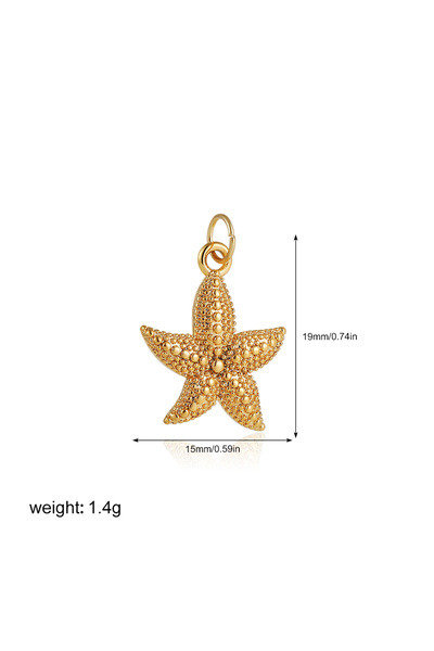 Choice قلادة T236 14 رائعة مقاومة للماء على شكل نجمة قمرية وشمس وعيون شريرة للنساء، إكسسوارات ذهبية اللون يمكنك صنعها بنفسك