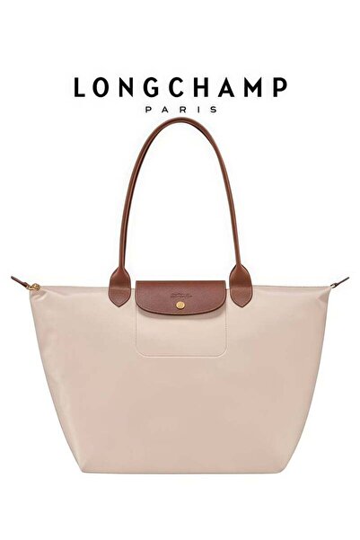 Generic Longchamp Medium Tote Bag for Women, Foldable Bag With Zipper Shoulder Bag, Handbag for Travel, Work