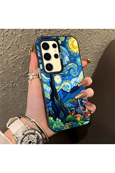 Hontinga حافظة متوافقة مع هاتف سامسونج جالاكسي S24 الترا، حافظة صلبة مضادة لل...