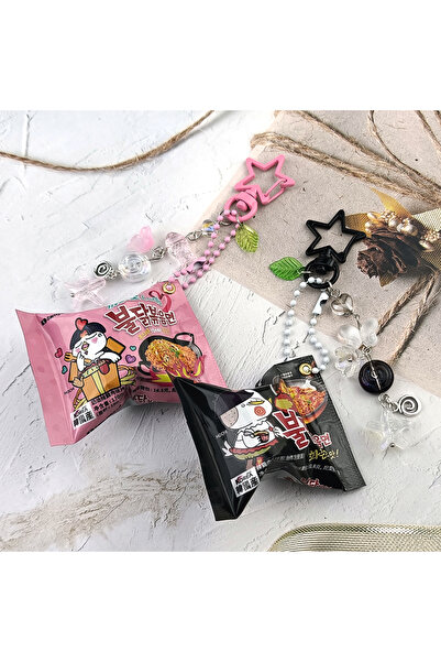 Choice مجموعة K404 من سلاسل مفاتيح رامين بولداك العصرية المصنوعة يدويًا ذات ا...