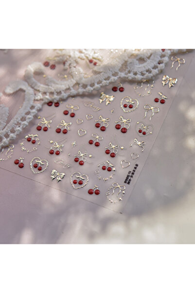 Choice18 1pcs Fresh Sweet Fruits Strawberry Cherry Bowknot Love Heart Lemon 5...