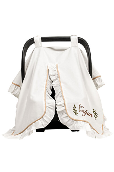 Mis Bebe Minik İnsanların Sarayı %100 Pamuk Saten Bej Biyeli Fırfırlı Kişiye ...