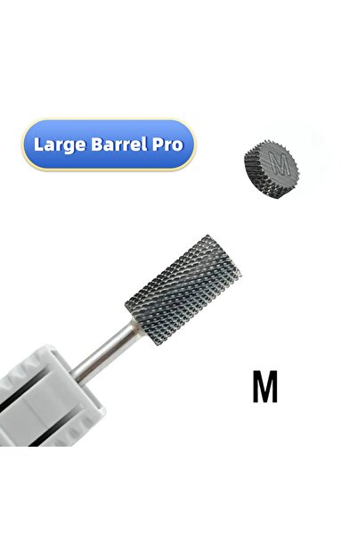 Choice8 مثقاب أظافر عالي الجودة من كربيد التنجستن، LB-M، بقطر 6.6 مم، ورأس كب...